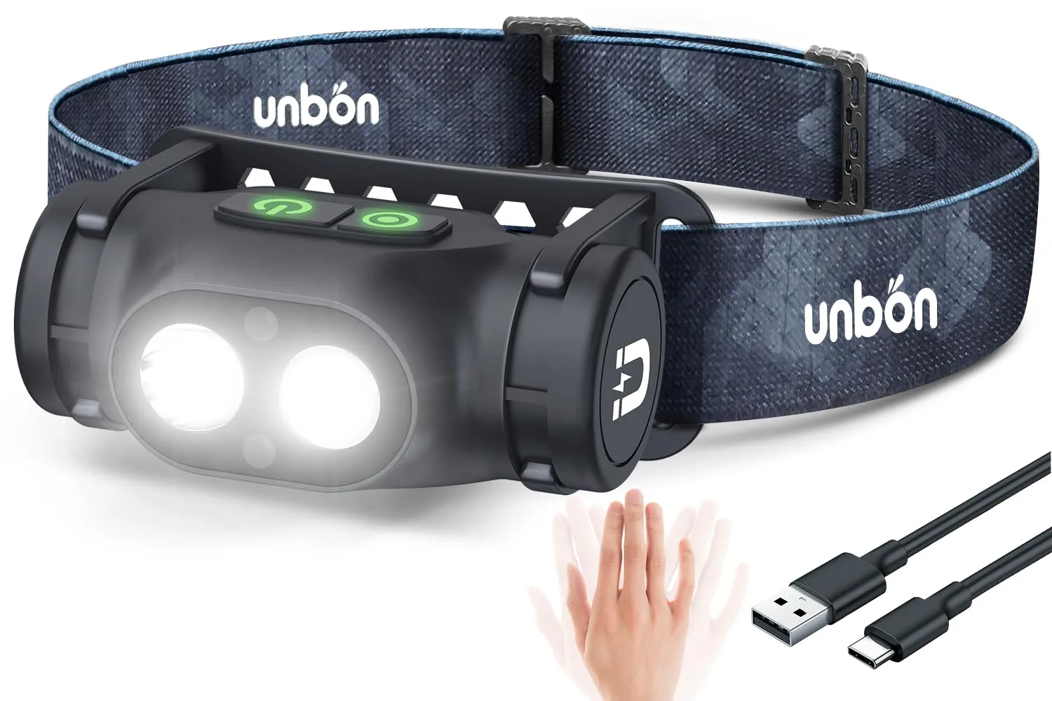 Unbon Lampe Frontale