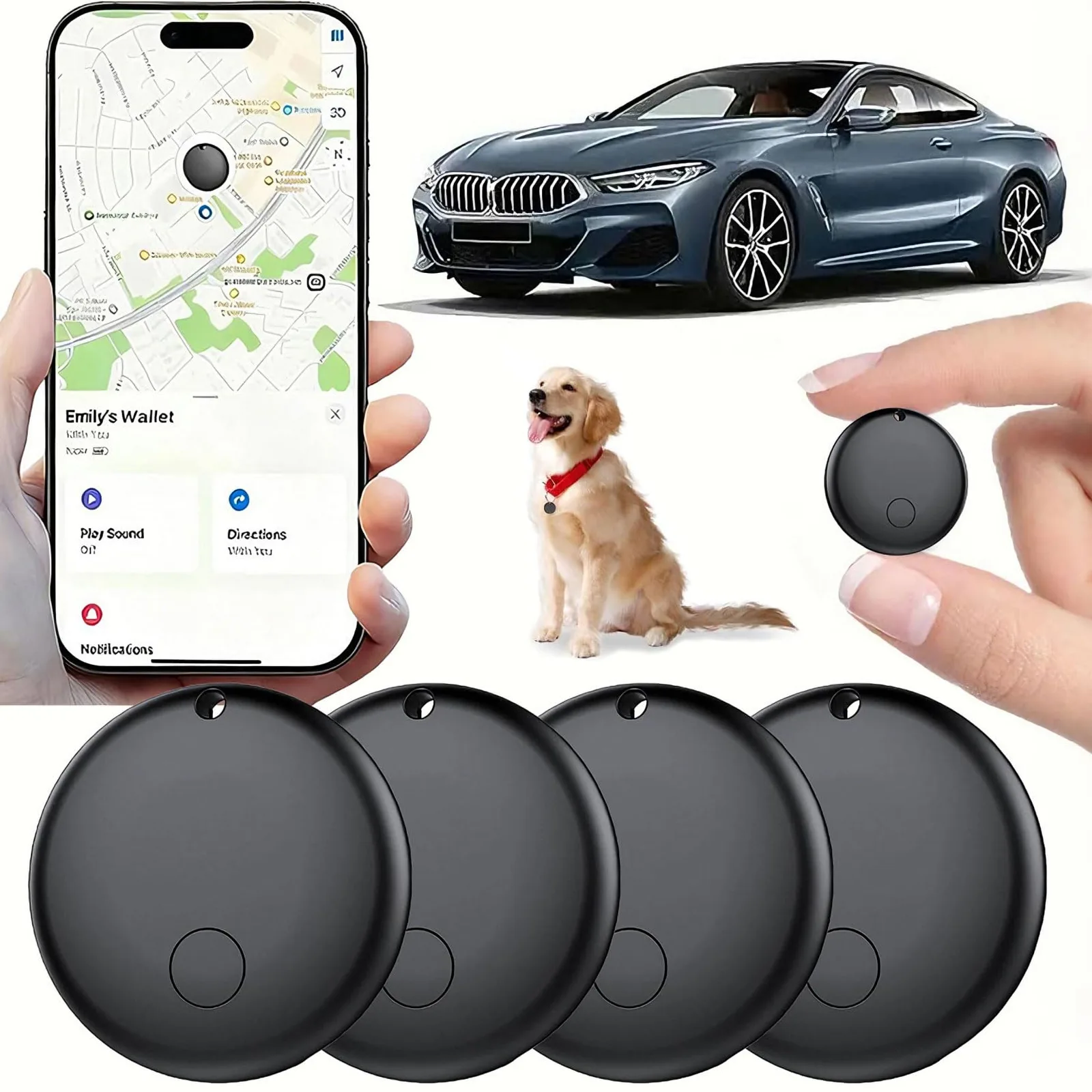 Traceur GPS Bluetooth Tag