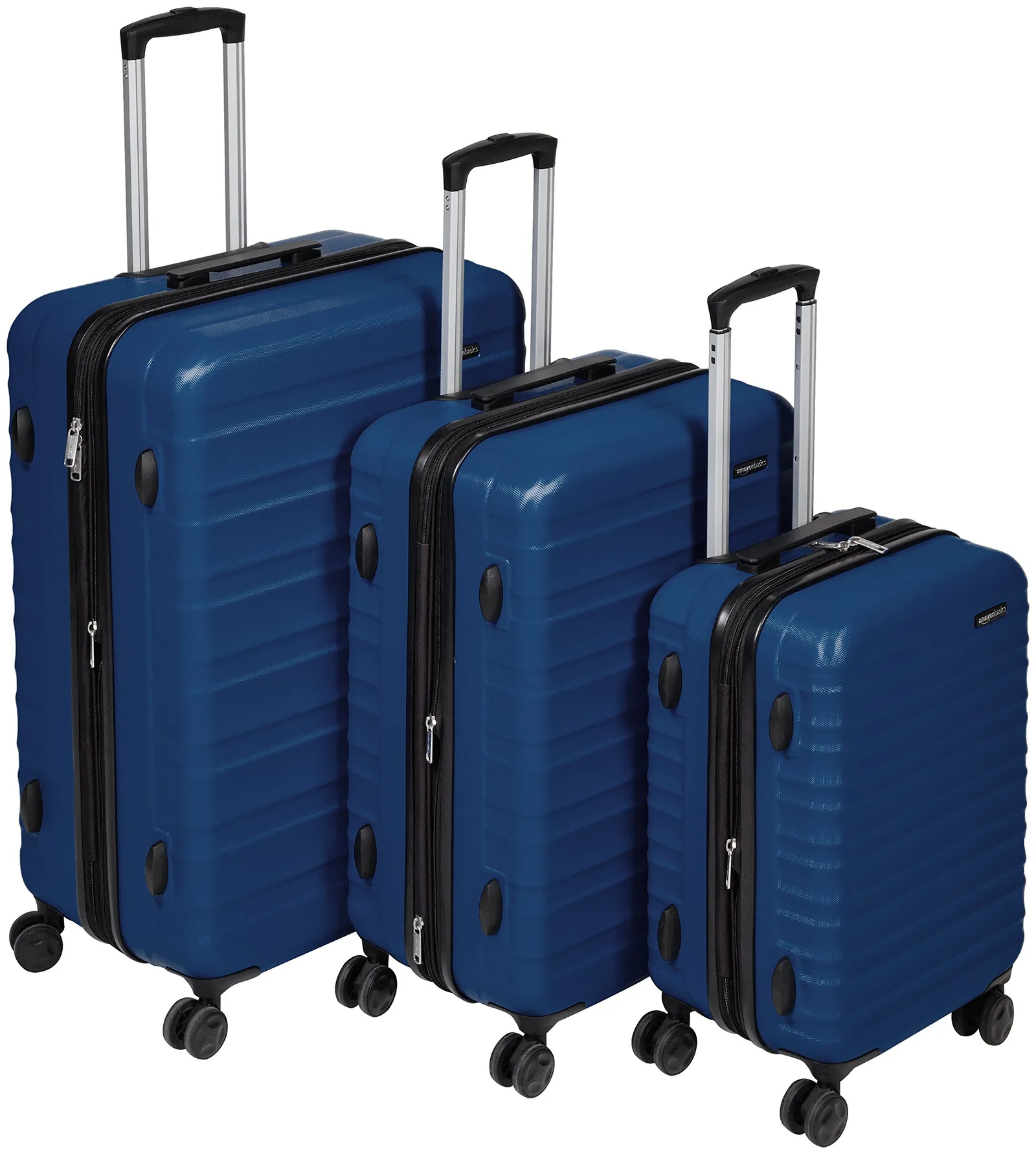 3. Amazon Basics Set de Valises Rigides